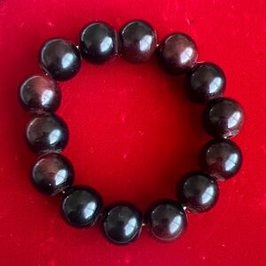 Dark Beaded Bracelet